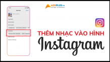 thêm nhạc vào hình trên instagram