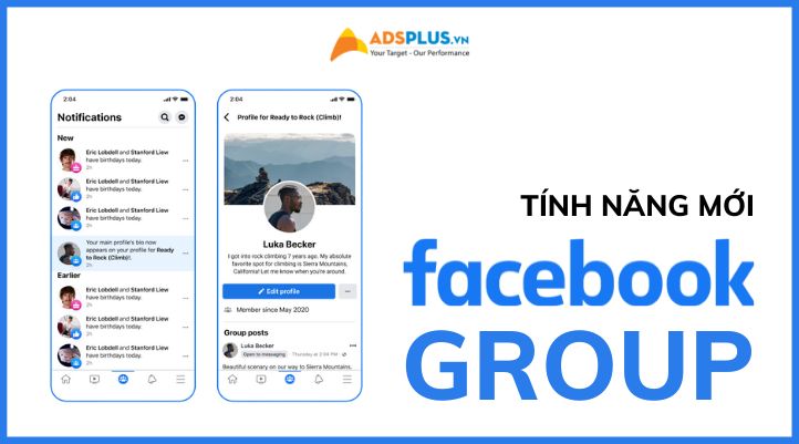 tính năng facebook group mới