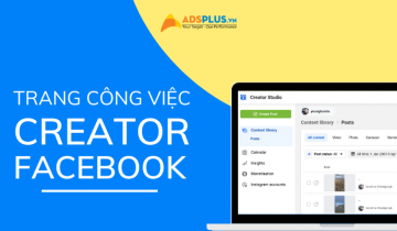 trang công việc creator facebook