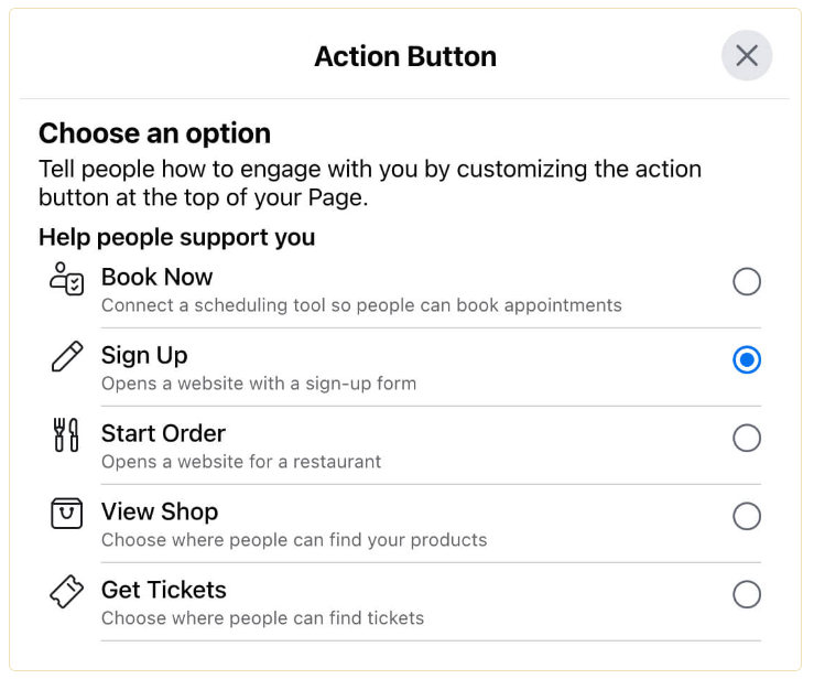 email marketing với facebook