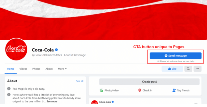content marketing facebook