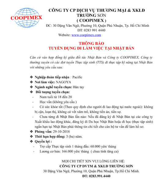 quảng cáo tuyển dụng