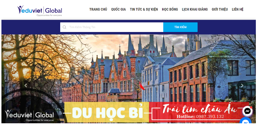 marketing ngành du học