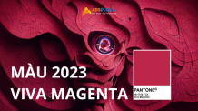 màu viva magenta 2023