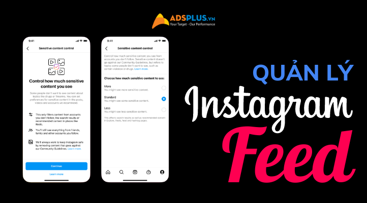 quản lý instagram feed