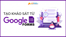Tạo khảo sát đơn giản từ Google Form và Microsoft Word tạo khảo sát google form