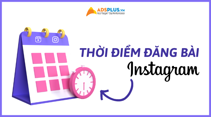 thời điểm đăng bài trên instagram