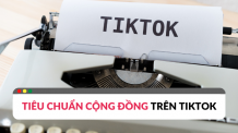 tiêu chuẩn cộng đồng tiktok