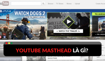 youtube masthead là gì
