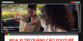 mua vị trí quảng cáo youtube