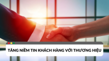 tăng niềm tin khách hàng