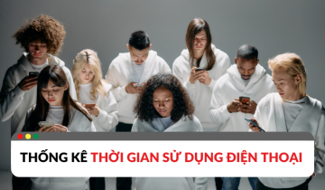 Những số liệu thống kê thời gian sử dụng điện thoại cho năm 2023 thống kê thời gian sử dụng điện thoại
