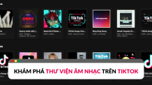 thư viện âm nhạc tiktok