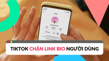 tiktok chặn link bio