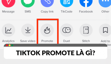tiktok promote là gì