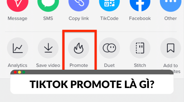 tiktok promote là gì