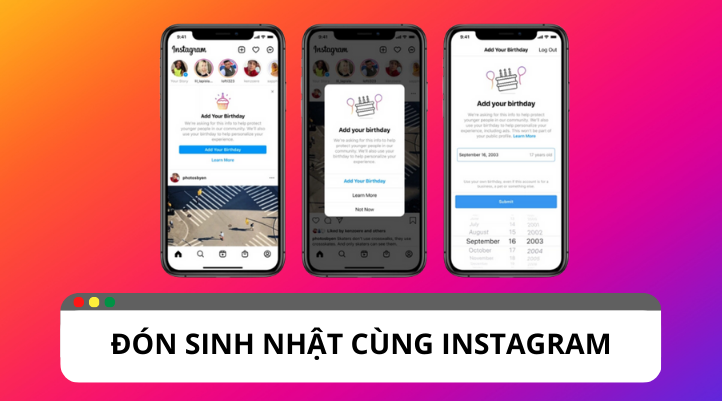 Cập nhật hiệu ứng sinh nhật Instagram dành cho người dùng