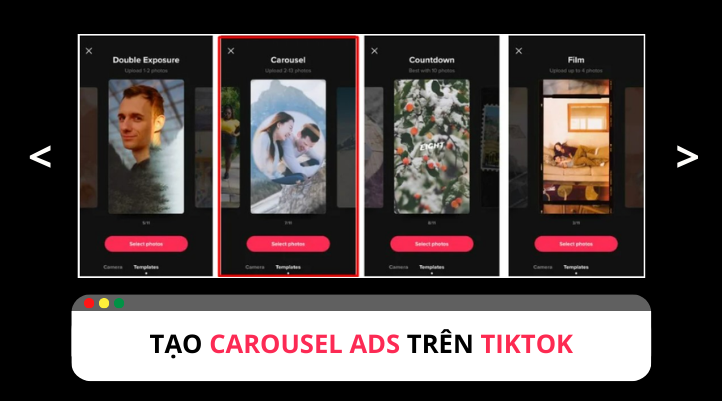 TikTok Carousel Ads: trưng bày sản phẩm trực quan