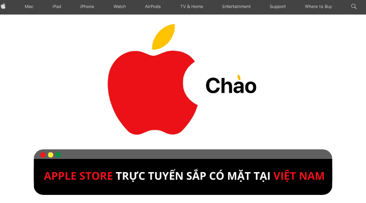 Ra mắt Apple Store trực tuyến tại thị trường Việt Nam