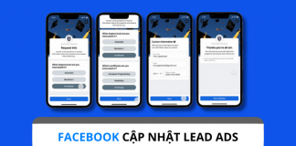 Meta cập nhật tính năng Lead Ads trên Facebook