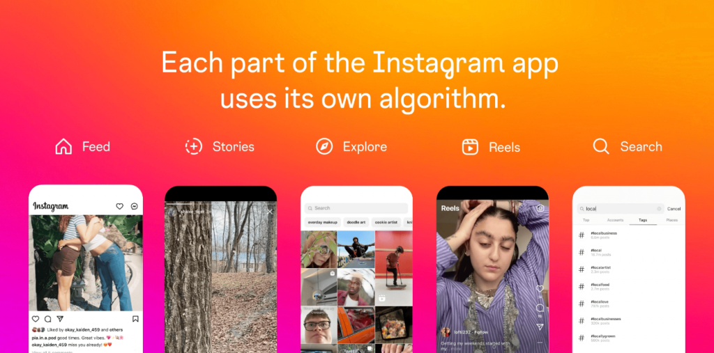 Xếp hạng trên Instagram
