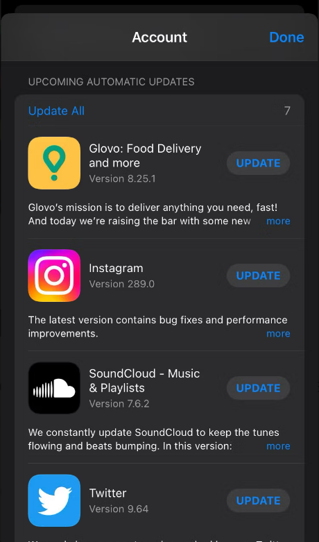 Hướng dẫn cập nhật Instagram trên iPhone