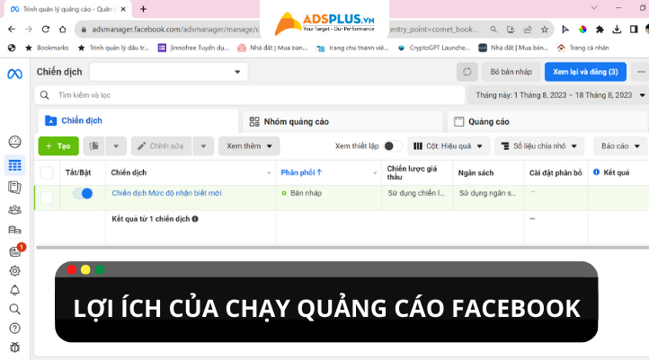 Lợi ích của chạy quảng cáo Facebook đối với thương hiệu