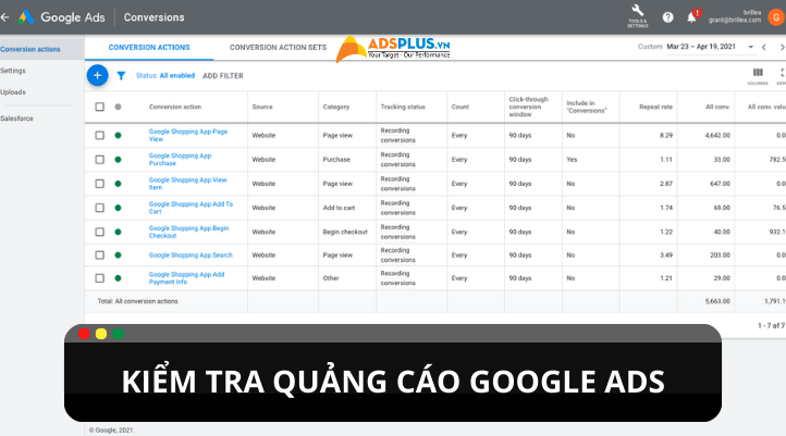 Hướng dẫn chi tiết kiểm tra quảng cáo Google Ads