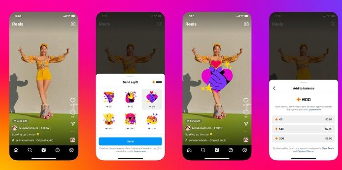 Giới thiệu về quà tặng Instagram Reels