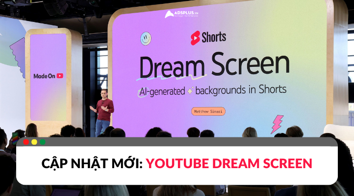 Cập nhật mới: YouTube Dream Screen kết hợp AI