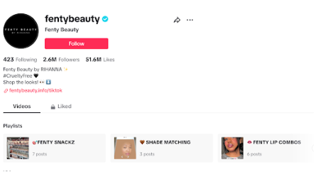 bio tiktok shop