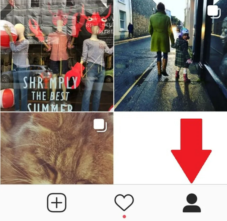 1. Mở ứng dụng Instagram