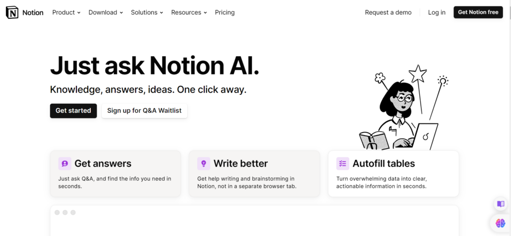 Notion AI: tool ai cho doanh nghiệp