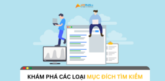 Khám phá các loại mục đích tìm kiếm của người dùng