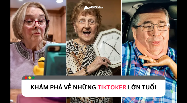 Sáng tạo nội dung cùng những TikToker lớn tuổi