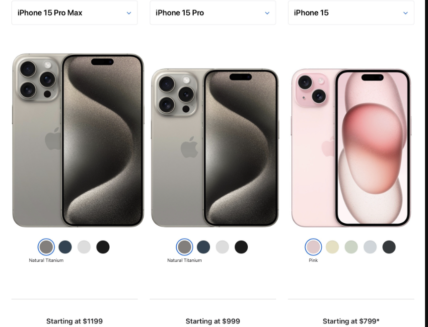Ra mắt iPhone 15