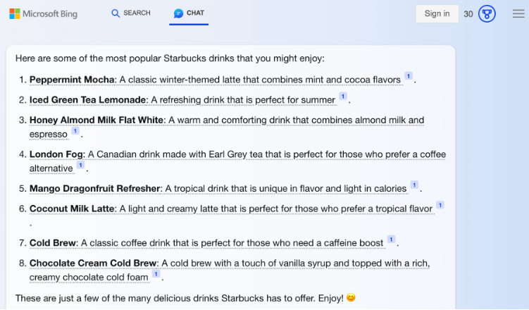 Bing AI 