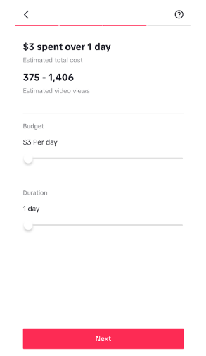 giá của TikTok Promote