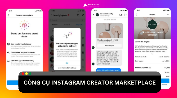 Tìm hiểu về công cụ Instagram Creator Marketplace