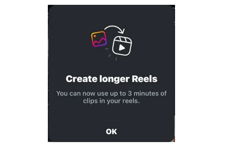 Reels dài nhằm tăng tỉ lệ tương tác