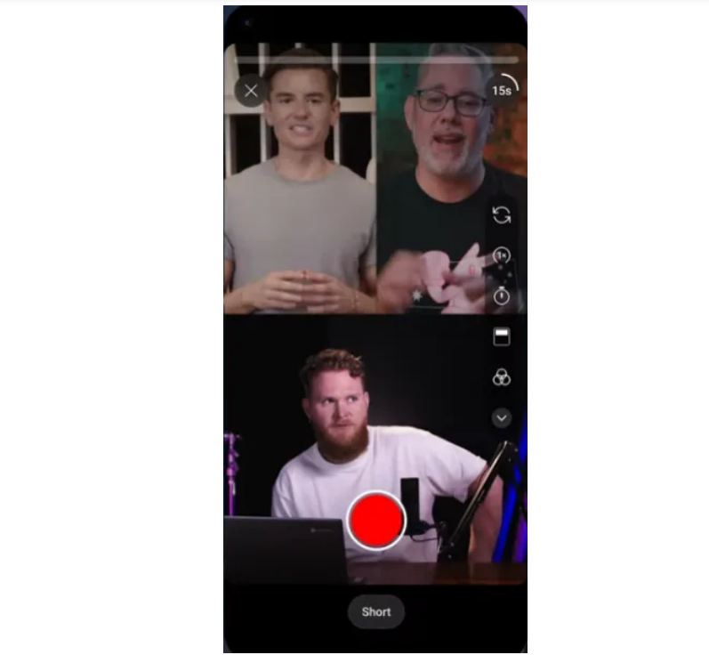 YouTube mở rộng hoạt động tương tác với Video Short