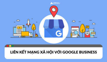 Liên kết mạng xã hội với Google business