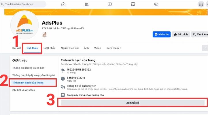 Hướng dẫn cách đến Facebook Ads Library