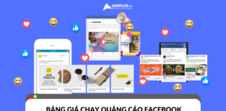 Bảng giá chạy quảng cáo Facebook