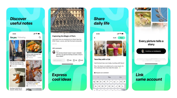 Giao diện bài đăng TikTok Notes