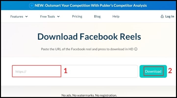 Trình duyệt Publer để tải thước phim