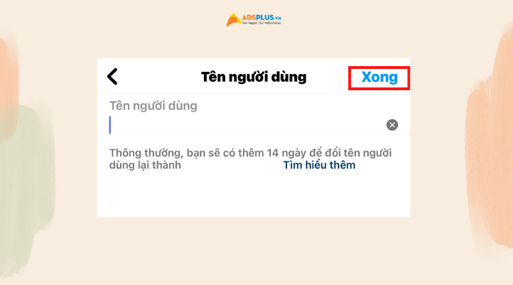 Bước cuối cùng là bạn chỉ cần điền tên cần đổi và chọn Xong là hoàn thành.