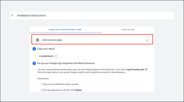 Thực hiện trên trình tạo web hoặc CMS.