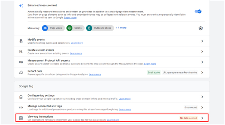 Thực hiện cài đặt thủ công Google Analytics