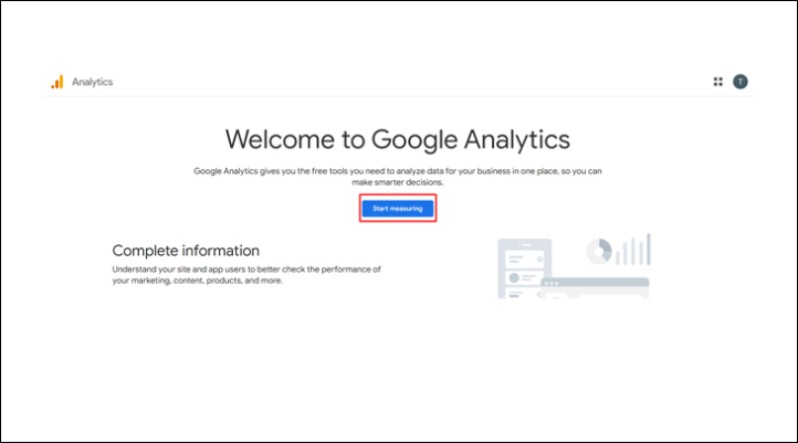 Tạo tài khoản Google Analytics